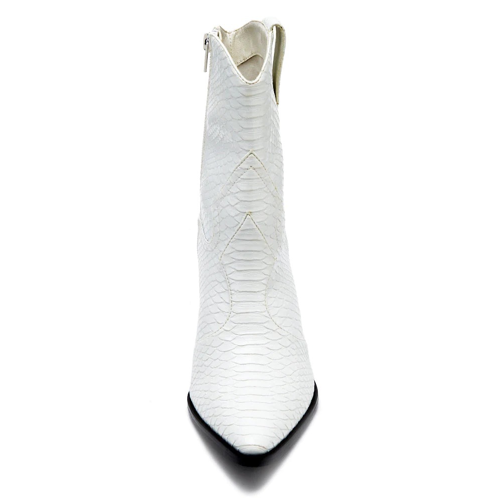 Matisse BAMBI WESTERN BOOT White cowboy boots Size 8 - Picture 4 of 4